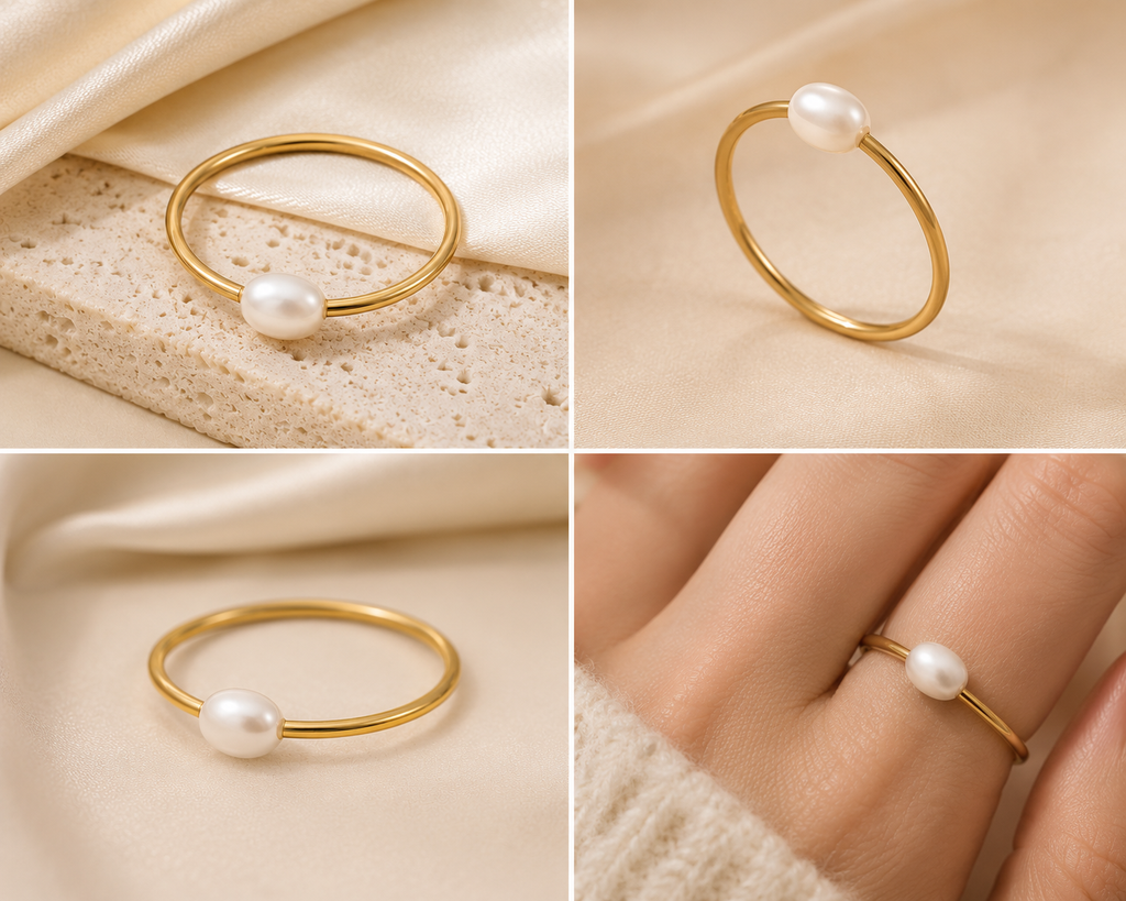 Luna Pearl Ring