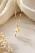 Céleste Cross Necklace