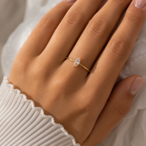 Aurora Marquise Ring